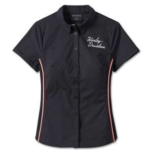 Harley-Davidson Inherent Button Front Short Sleeve Shirt
